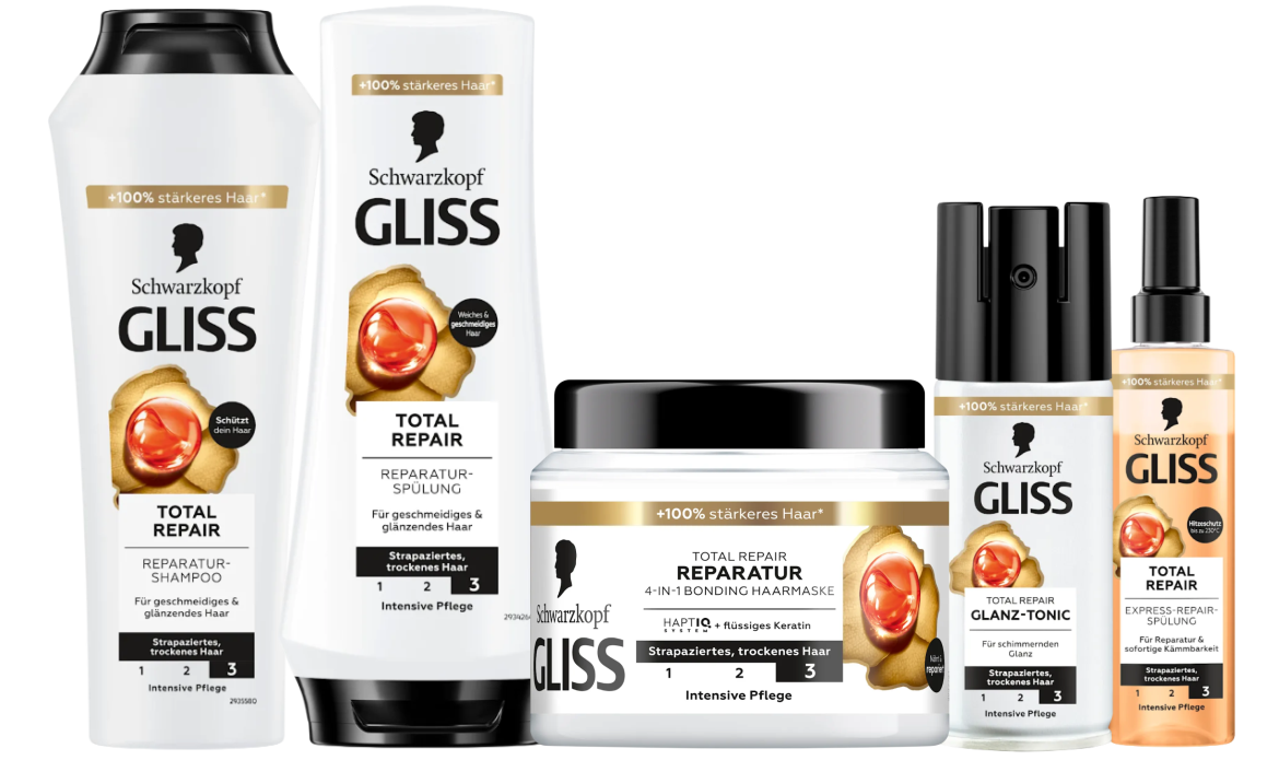 Schwarzkopf GLISS - ის სრული აღდგენის ნაკრები