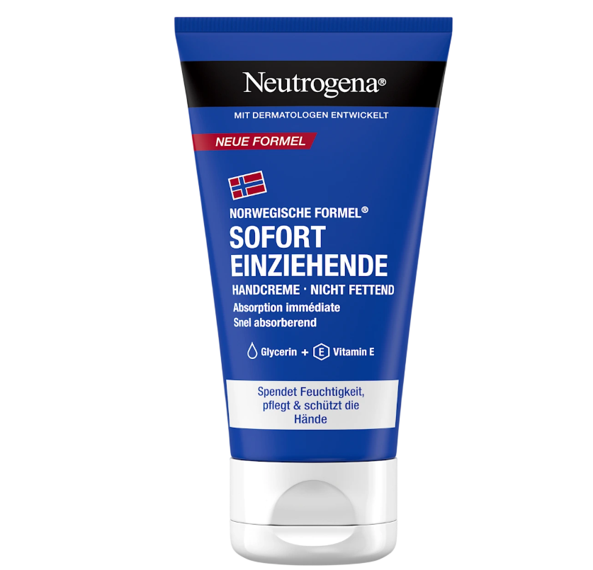 ხელის კრემი  გლიცერინით და E ვიტამინით მომენტალურად შეწოვადი